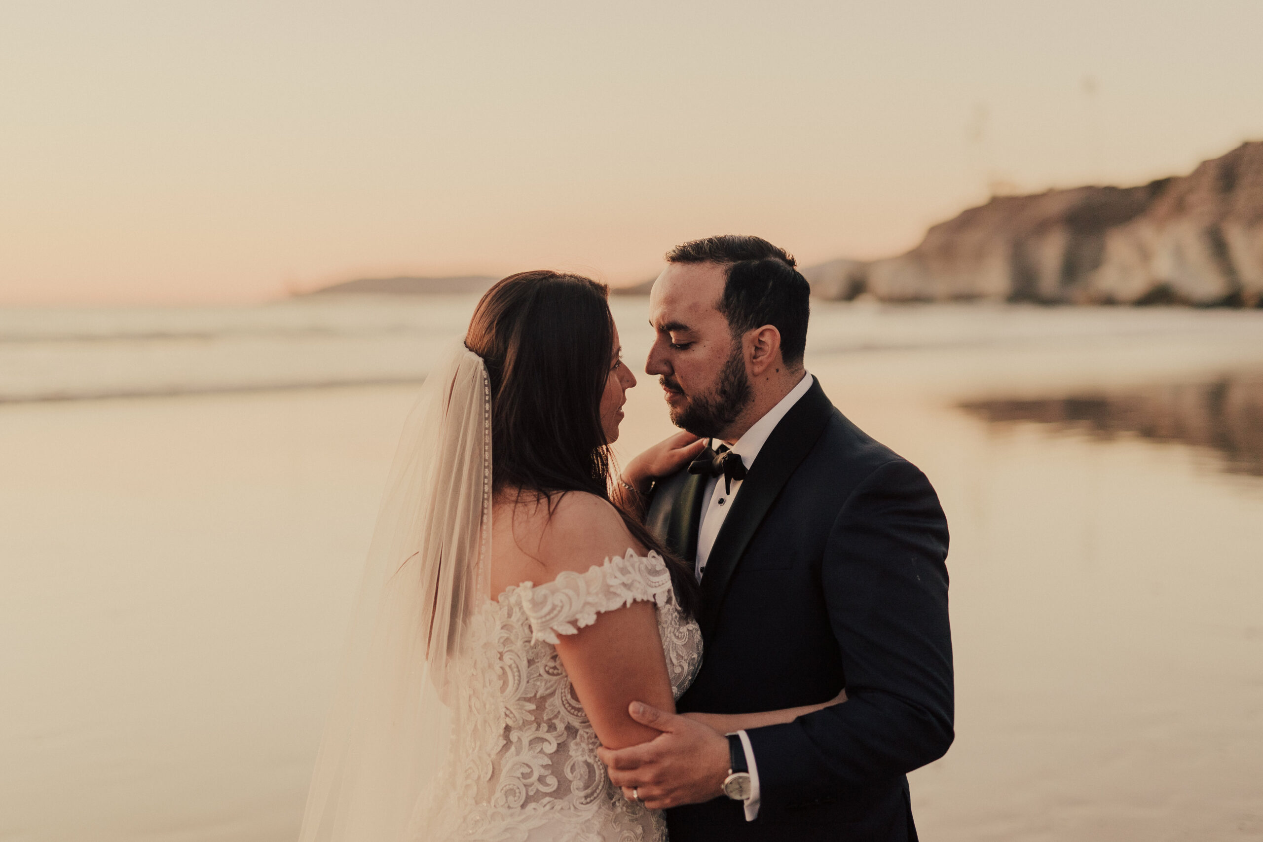 Wedding portrait for wedding at Herrera Barn, Central Coast of California