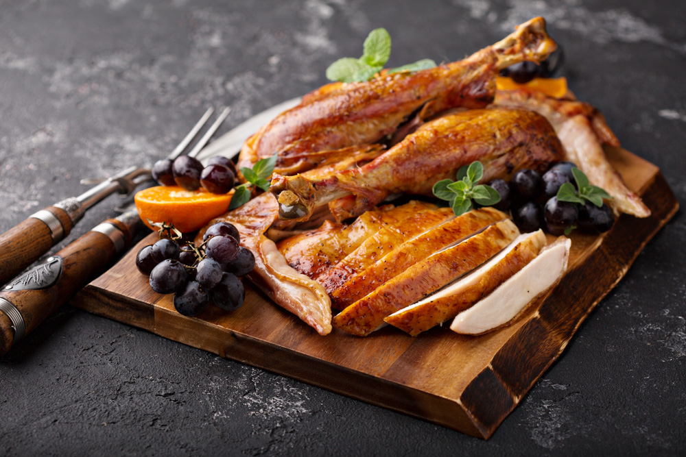 Carved,Roasted,Turkey,For,Thanksgiving,Or,Christmas,Holiday,Dinner Roasted and carved Thanksgiving turkey