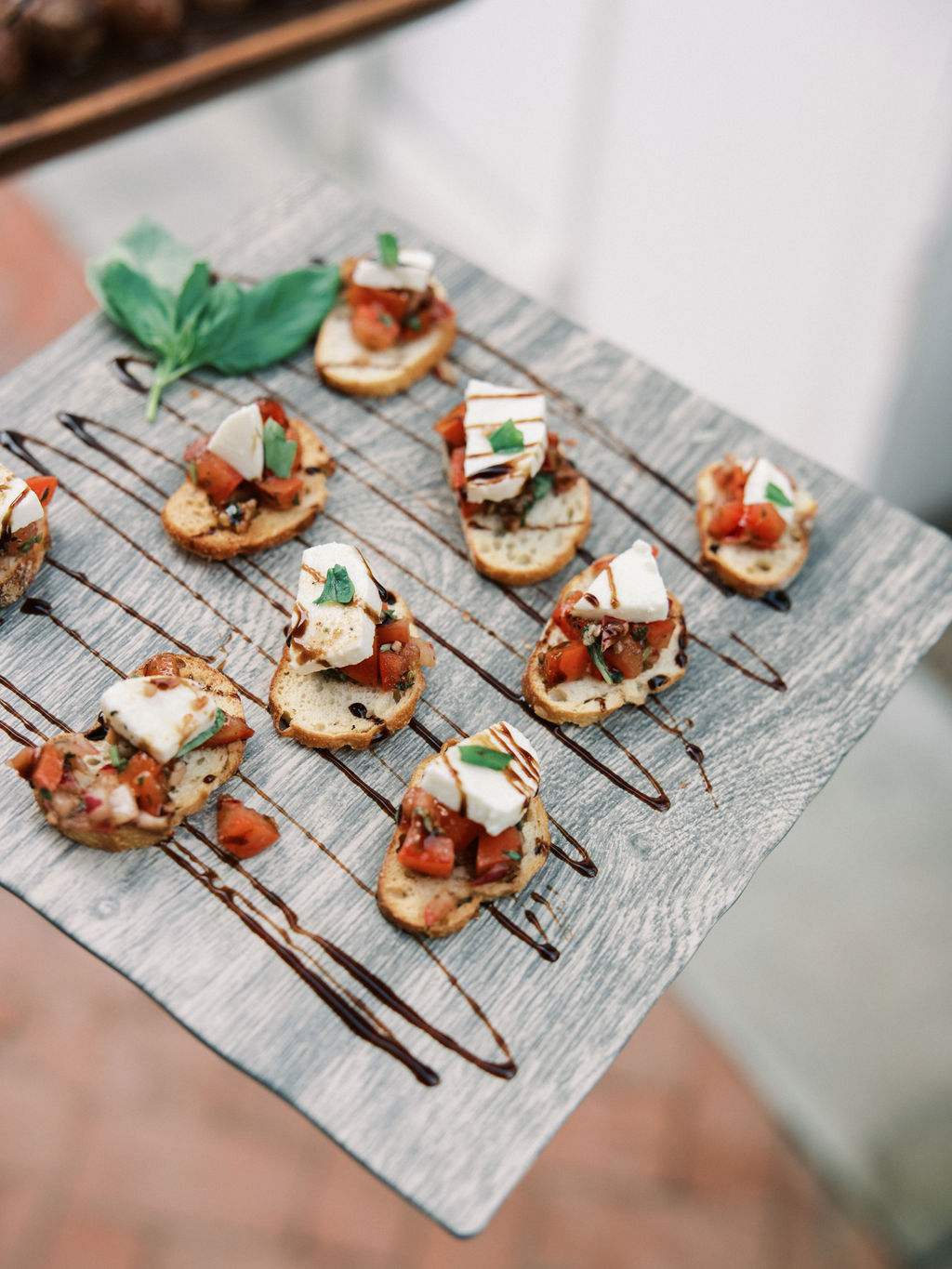 Bruschetta appetizer